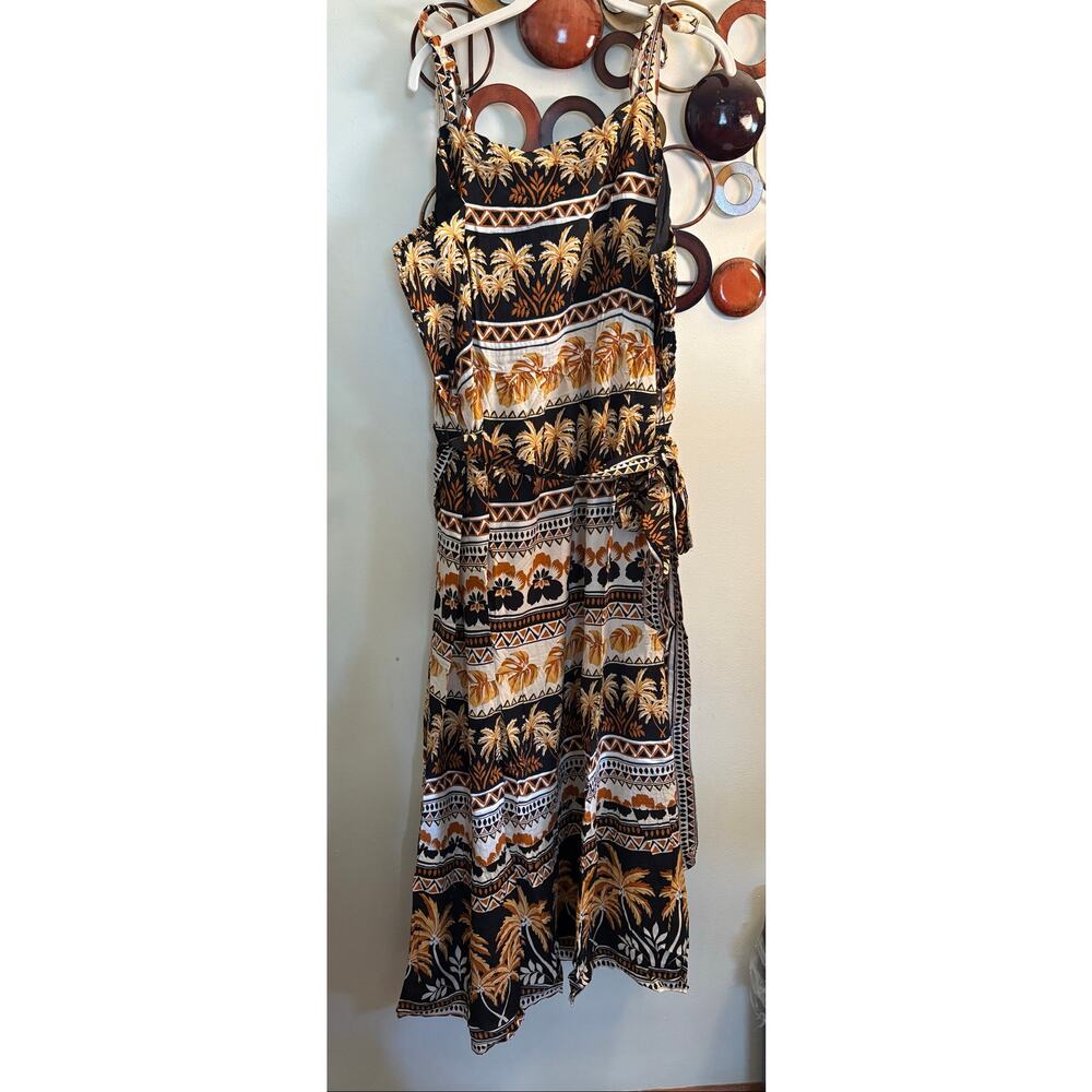 D109 women’s Avenue Maxi Alexi Tropical Dress 30/32 (5x) dress